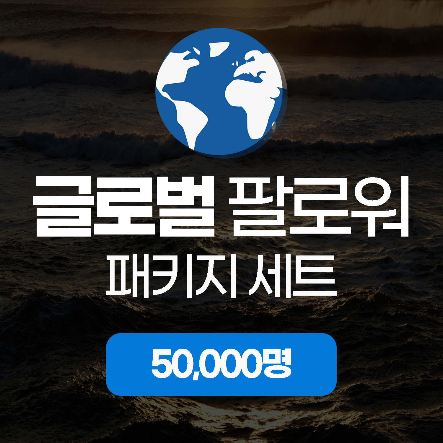 [글로벌] 인스타그램 팔로워 50,000명 늘리기
